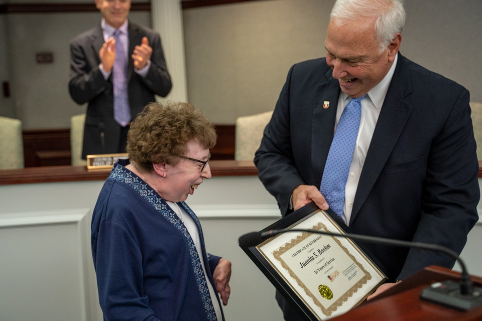 Boehm finishes duties as Jasper Clerk/Treasurer Dubois County Free