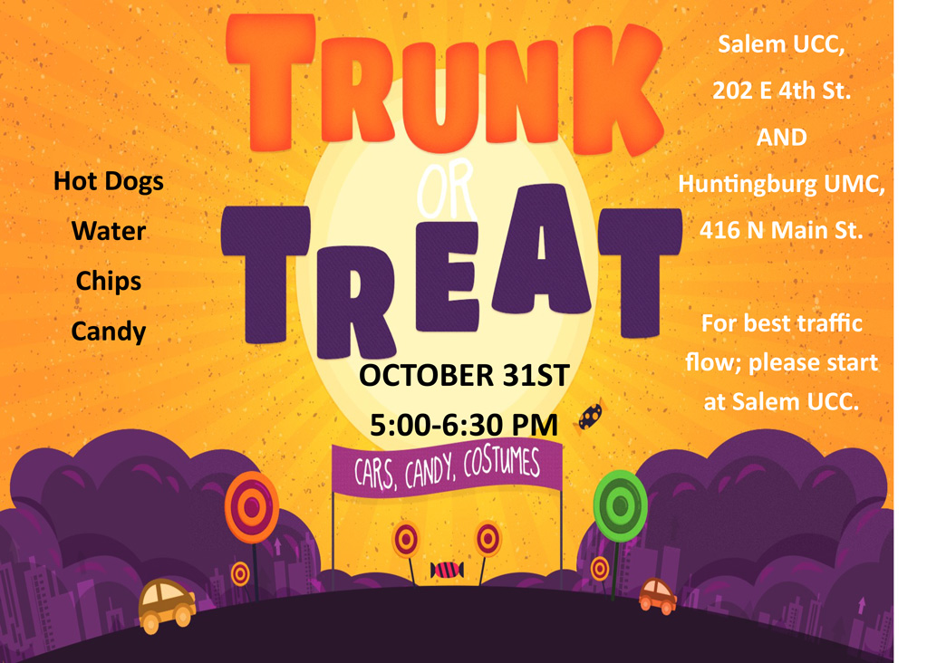 Salem UMC hosting trunk or treat Dubois County Free Press, Inc.