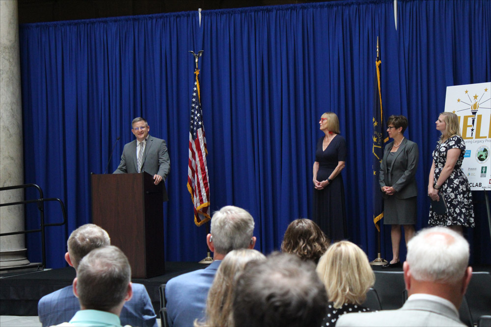 County and City of Jasper officials celebrate start of Hoosier Enduring ...