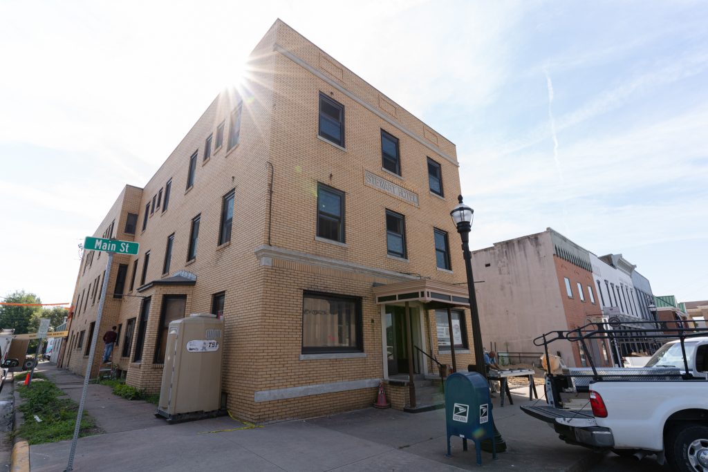 Historic Stewart Hotel being turned into upscale apartments, themed