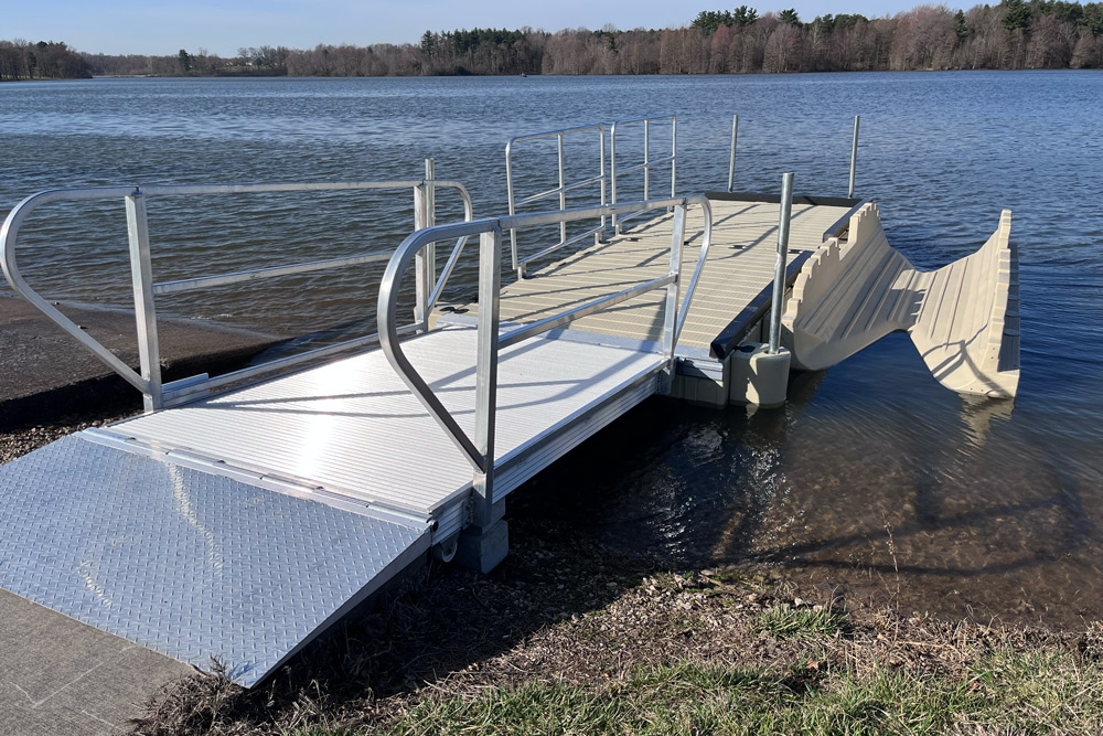 Huntingburg Lake adds new dock, kayak launch Dubois County Free Press