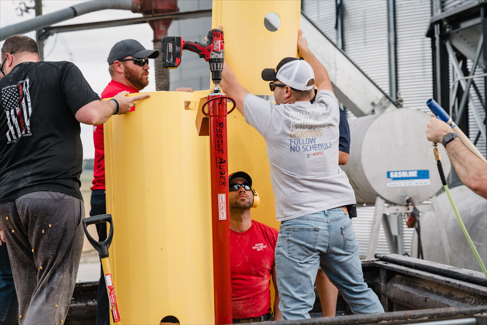 Grain Bin Rescue Practice Dubois County Free Press Inc